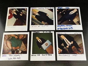 Will Sasso As Bill Clinton Lot Of 6 MADtv Polaroid Original Photos Mad TV Funny - Picture 1 of 10