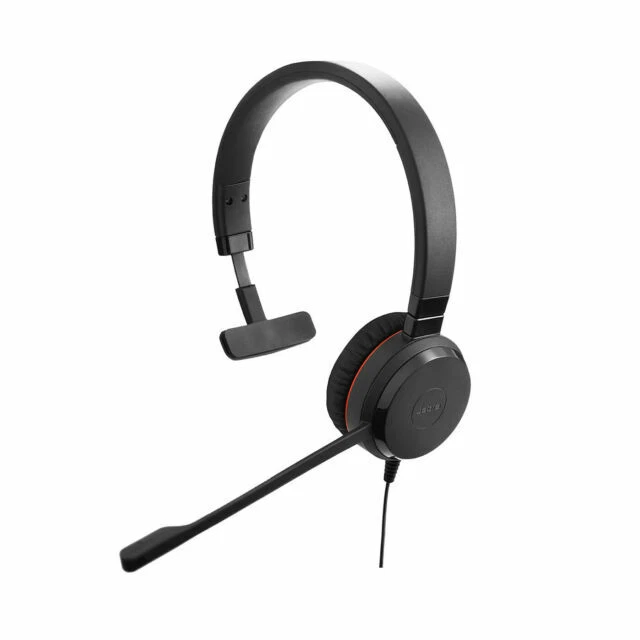 Jabra Evolve 20SE UC Mono On-Ear Headset - Black (4993-829-409)