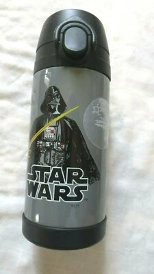 Escuela Cerámica Granero Star Wars Espacio Solo Darth Vader BOTELLA DE AGUA Disney - Foto 1 de 3