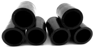 Cubierta de tapa de extremo 3/8"" OD tapa de tubo push-on poste de vinilo cala se adapta a 3/8 OD, 1"" de largo - Imagen 1 de 10