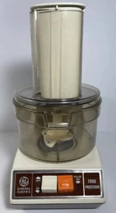 Food Processor GE General Electric D1-4200 1970's Vintage Tested Works - Picture 1 of 6