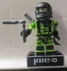 KRE-O GI JOE COLLECTION 3 ~ NUNCHUK ~ KREON MINIFIGURE NEW LOOSE - Picture 1 of 2