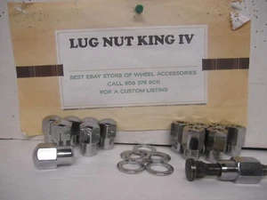 20 MIXED LUG NUTS 1/2-20 OLD AMERICAN RACING TORQ THRUST D  10 CLOSE, 10 OPEN - Picture 1 of 1