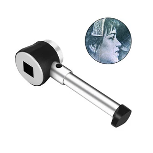 Mini Handheld 30X Optical Glass Lighted Magnifier Jewelers Loupe W/ LED Lighted - Picture 1 of 15