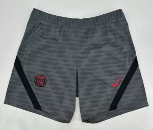 Nike Shorts Mens 2XL Grey Paris Saint-Germain PSG 21/22 Strike Soccer DB6939-025 - Picture 1 of 20