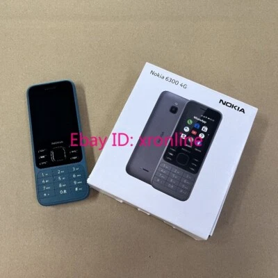 Unlocked Nokia 6300 4G WIFI Radio 2MP 4GB 512MB RAM Mobile Phone 0.3" Dual SIM - Image 1 of 4
