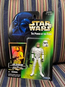 Figura de acción Star Wars Power of the Force Luke Skywalker Stormtrooper sin usar, en caja 69819 - Imagen 1 de 3