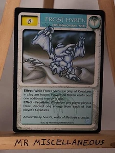 Magi Nation Duel - FROST HYREN - Nar Creature - Voice of the Storm * Ice Dragon - Picture 1 of 2