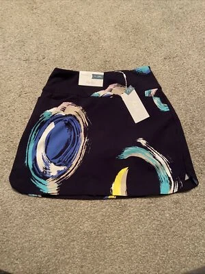 Skort de controle de barriga feminino Lady Hagen golfe 17" novo com etiquetas US$ 65 - Imagem 1 de 3