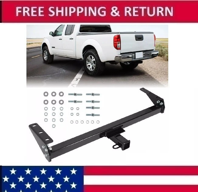 Class 3 Trailer Hitch 2-Inch Receiver For Suzuki Equator 2009-2012 Black - Image 1 of 4