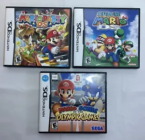 Mario DS Spielepaket (MarioParty DS, Super Mario 64, Mario&Sonic Olympic) getestet - Bild 1 von 11