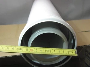 Wolf  Abgasrohr DN80/125  500 mm Stück ( ) 2651466 - Bild 1 von 3