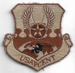 PARCHE DE LA USAF COMANDO CENTRAL DE LA USAF DE 351 ARS PARCHE DE ESCUADRÓN DE LA FUERZA AÉREA DESPLEGADO - Imagen 1 de 1