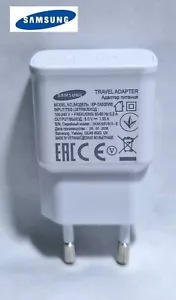 CARICABATTERIA alimentatore USB muro ORIGINALE SAMSUNG SMARTPHONE 5 Volt 1.55A - Zdjęcie 1 z 4