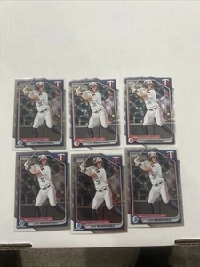 2024 Bowman Chrome/Paper Luke Keaschall 6 Karten Prospekt Lot - Bild 1 von 1