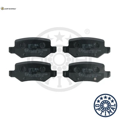BREMSBELAGSATZ SCHEIBENBREMSE BP-12119 FÜR MERCEDES-BENZ M266.960/980 2.0L 4cyl - Bild 1 von 4