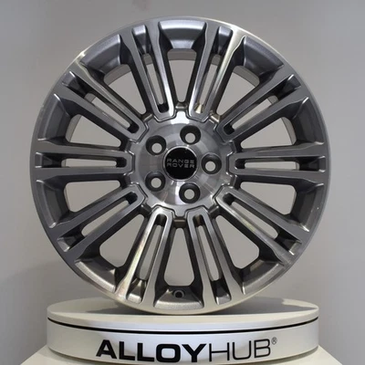ORIGINAL RANGE ROVER EVOQUE 19" ZOLL STIL 1002 EINZEL DIAMANTSCHLIFF LEICHTMETALLFELGE X1 - Bild 1 von 3