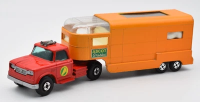 Matchbox Super Kings K18 Dodge Truck Pferdetransporter Horse Box. Lesney England - Bild 1 von 4