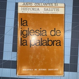 La Iglesia De La Palabra 1972, (Historia Salutis), Primer Tomo #1, BAC. - Bild 1 von 12