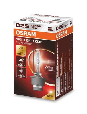 D2S 35W XENARC® NIGHT BREAKER® LASER +220% 3 Jahre Garantie* - Bild 1 von 2