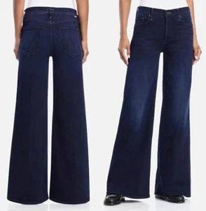 Mother The Hustler Roller Sneak JEANS Damen 28 blau weites Bein TOP 298 $ - Bild 1 von 12