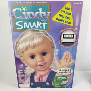 Cindy Smart Puppe groß 18 Zoll interaktiv Lernen selten Spielzeug Quest - Bild 1 von 14