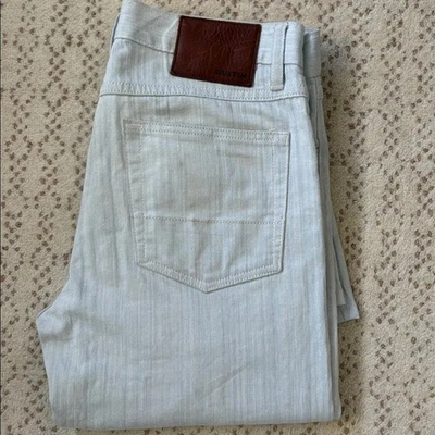 Denim Gustin #119 para hombre Sunblast 5 bolsillos calce recto en azul cielo talla 32 Foto 1 de 4