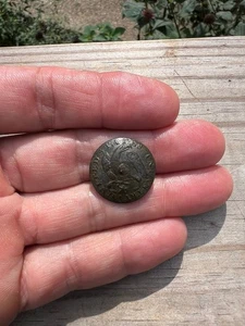 Perfect Dug War of 1812 United States Infantry Officer Coat Button - Picture 1 of 11