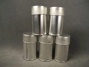 NOS! 5 Vintage Eastman Kodak 70mm Roll Film Metal Canisters Hasselblad Can - Picture 1 of 4