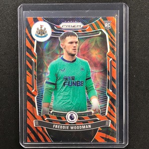 2021-22 Prizm EPL FREDDIE WOODMAN Rookie Choice Tiger Stripe SSP #31