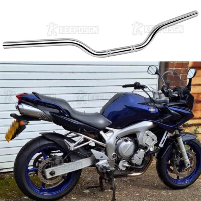 Barra de arrastre manillar de motocicleta 25 mm 1" para Yamaha FZ6 FZ6R FZ600 FZ700 Foto 1 de 4