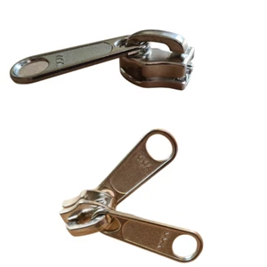 Einfach- und Doppelgriffschieber YKK 10mm Reißverschluss Original, PK ab 5 Stück - Bild 1 von 3