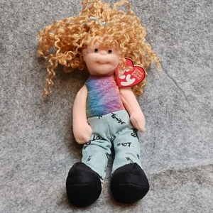 2002 April 1st Ty Paula Plappertasche Teenie Beanie Babies Collection 9 in - Picture 1 of 7