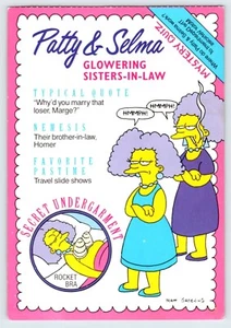 The Simpsons PATTY & SELMA Vintage 4.75" x 6.75" Postcard M716 - Picture 1 of 2