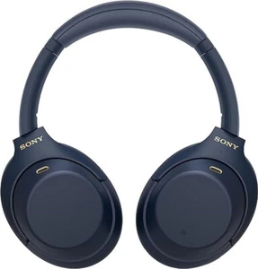 Sony WH-1000XM4 Wireless Noise Cancelling Over Ear style Headphones  Blue - Picture 1 of 10