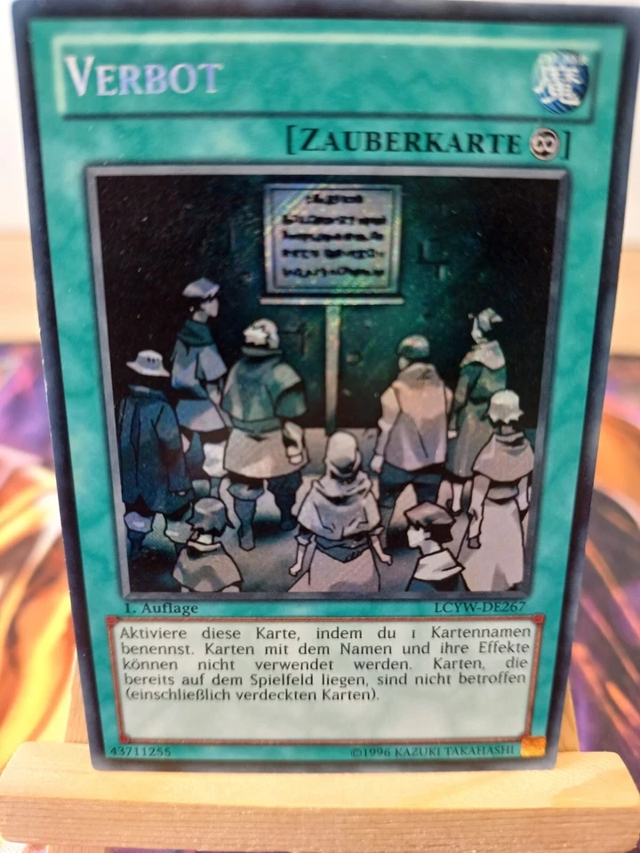 Verbot LCYW-DE267 Secret Rare Deutsch NM YUGIOH - Bild 1 von 1