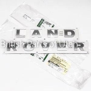 Land Rover Discovery 2 II capó capó calcomanía pegatina placa de identificación 2004 original OEM - Imagen 1 de 2