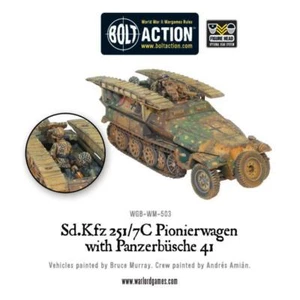 Bolt Action - Sd.Kfz 251/7C Pionierwagen with panzerbuchse 41 - Warlord Games - Picture 1 of 6