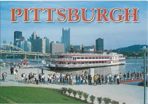 "THE MAJESTIC",FLAGSHIP OF THE FLEET,TAKING FANS TO THE STADIUM~PITTSBURGH,PA - Picture 1 of 1