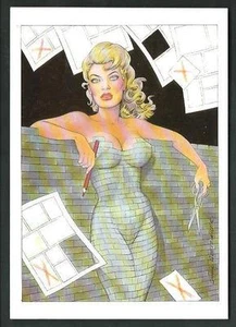 Annie Goetzinger - cartolina / postcard - perfetta - Picture 1 of 1