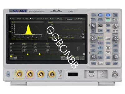 Siglent SDS2104X Plus - 100 MHz / 4 Channel Digital Oscilloscope FedEx or DHL - Image 1 of 2