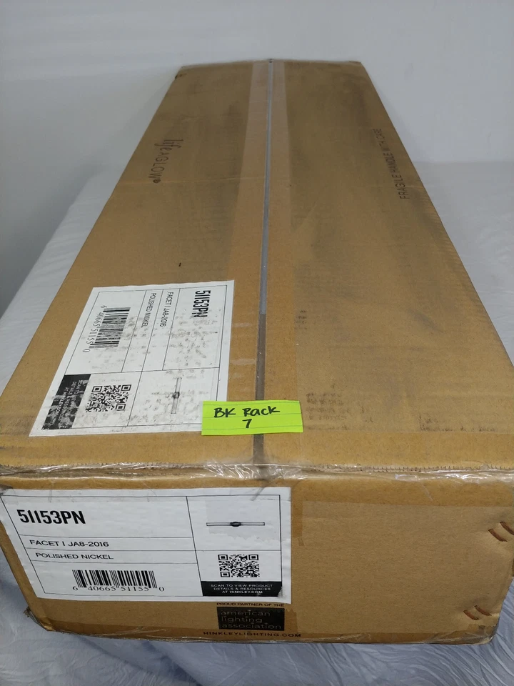 Hinkley Lighting 51153PN FACET - 32 Inch 40w 1 LED Bath Vanity Polished Nickel