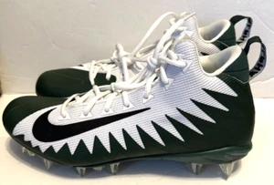 Men’s Sz 11 Nike Alpha Menace Pro Mid TD P Green Football Cleats AJ6604-104 NEW - Picture 1 of 5