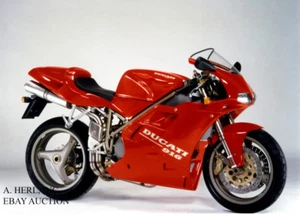 Ducati 916 Monoposto Desmo 1994 motorcycle introduction photo press photograph - Picture 1 of 1