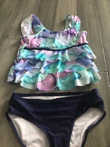 Girls Justice Bathing Suit size 16/18 - Picture 1 of 3