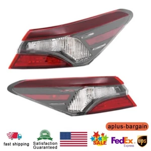 Pair Outer LED Tail light Rear lamps For 2021-2023 Toyota Camry LE SE Left+Right - Picture 1 of 22