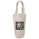 'Abraham Lincoln' Cotton Wine Bottle Gift / Travel Bag (BL00002517)