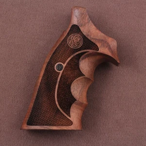 KSD Brand SW K/L - Frame Square Butt Compatible Walnut Grip - Picture 1 of 2
