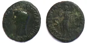 41-54 AD Roman Claudius I Constantia AE As - Picture 1 of 3