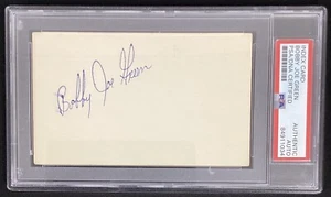 Bobby Joe Green signierte Karteikarte Football Pittsburgh Steelers Autogramm PSA/DNA - Bild 1 von 3